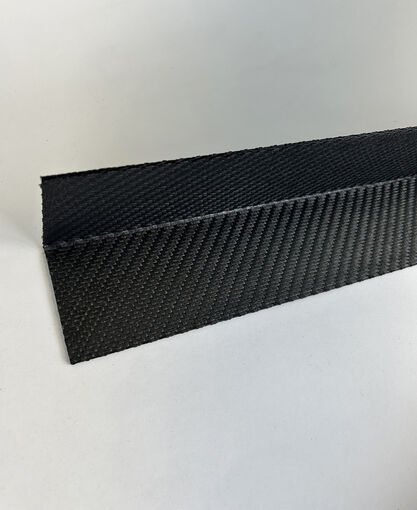 Carbon-Carbon L Angle - 90 deg - 0.05" thick x 2.95" leg x 39.37" long